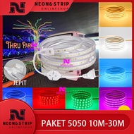 5050 LED Strip Lights Package 5050 10m 20m 30 meters plug directly using 5050 LED strip lights