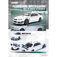 INNO MODELS INNO64 1/64 NISSAN SKYLINE GT-R (R34) V-SPEC TUNED BY "MINE'S"