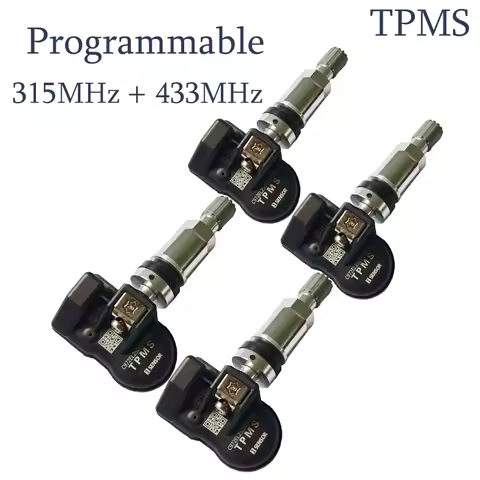 Programable TPMS Sensors 2 in 1 433MHz+315MHz Support Programing with TS501 TS508 TS601 TS608 ITS600
