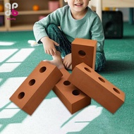 [Baosity] 4 Pieces Foam Building Blocks for Kids, Brick Blocks, Thick Large Early Learning Stacking 