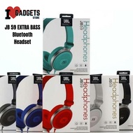 JB 59 Bluetooth Headset Extra Bass Headphone Mic+Stereo