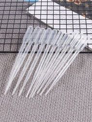 10入組/套塑膠小型透明環氧樹脂DIY模具滴管