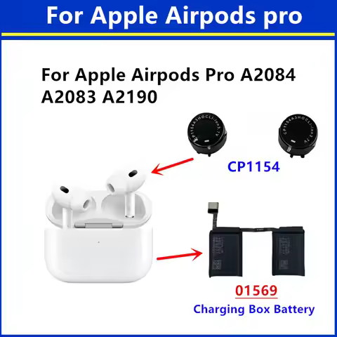 CP1154 Replacement Battery For Apple Airpods Pro A2084 A2083 A2190 Air Pods Pro Rechargeable Batteri