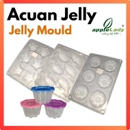 DIY Acuan Jelly Jelly Mould Acuan Plastik Plastic Mould Pudding Mould Acuan Pudding