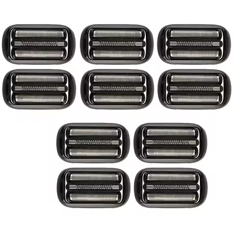 B64B-10 Pack Series 5/6 53B Replacement Head For Braun Electric Foil Shaver 5020Cs 5018S 5035S 5049C