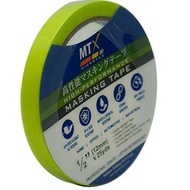 MTX MASKING TAPE 12MM x 25yards - 12pcs (1 ROLL)