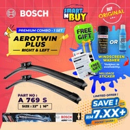 Bosch Aerotwin Plus Wiper Original Set Front Windshield Cleaner Wiper Myvi Gen3 2017 - New Viper Myv