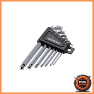 Takagi Hexagon Ball Point Wrench Short Head Stubby Set of 7 Metric HWS07MBPSH TAKAGI 1.5/2/2.5/3/4/5