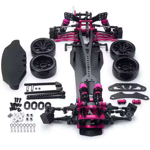 AXSPEED Chassis Sakura D5 Frame Kit Carbon Fiber Frame DIY kit for 1/10 Sakura D5 RC Remote Control