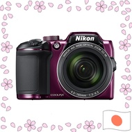 Nikon Digital Camera COOLPIX B500 40x Optical Zoom 16.02 Megapixels AA Battery Plum B500PU USED CAME