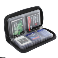 D✔✼Memory Card Collect Bag SD Card Carrying Case Holder Wallet with 22 Slots for CF/SD/Micro SD/SDHC
