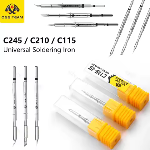 OSS Tips C245 C210 C115 Universal C245 C210 C115 Soldering Iron Cmpatible SUGUN Maant GVM OSS PPD So