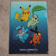 LEGENDS Z-A A4 Clear File