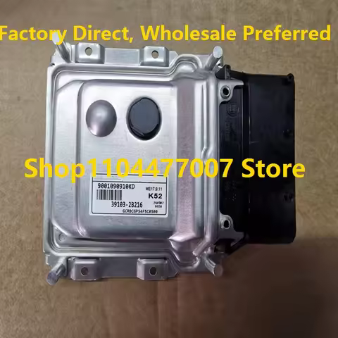 Electronic Control Unit ME17.9.11 ECU For Hyundai KIA 39103-2B550/K52 39103-2B216/KNA 39103-2B240/HF