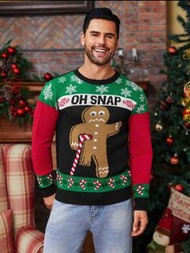 （保留）聖誕醜毛衣 ugly sweater 聖誕薑餅人 聖誕節 交換禮物 醜毛衣Party 聖誕毛衣針織衫