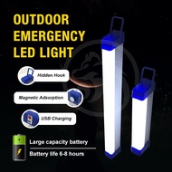 LED Tube Light USB Rechargeable Outdoor Camping LED Emergency Light 30W / 50W