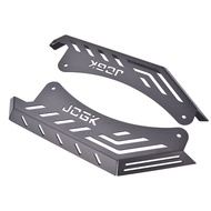 JCGK แผ่นรองเท้ากันลื่นหน้าแบบอเนกประสงค์สำหรับรถจักรยานยนต์ไฟฟ้าแบบ AE2 ดีไซน์ 3 มิติ วัสดุสแตนเลส 