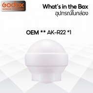 Godox Softbox AK-R22 Diffuser Dome สำหรับ V1 V1Pro V100 AD100Pro AD200(with H200R) LED ML30 ML60 LC3
