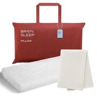 [BRAIN SLEEP] Brain Sleep Pillow (9 Gradations) with Cooling Pillow Cover (Organic Sleep Perfect Coo