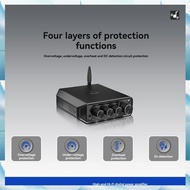 [W F S B] HiFi 2.0 Full Digital Audio Power Amplifier TPA3116D2 50Wx 2 Bluetooth 5.4 Tonals Treble a