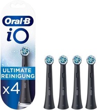 Oral B - Oral-B iO終極清潔刷頭 黑色4支裝