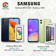 ORIGINAL SAMSUNG Galaxy M14 5G ( 6GB  + 128GB ) | Galaxy A05 ( 6GB + 128GB ) | 🇲🇾READY STOCK🇲🇾