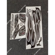 STICKER RG SPORT 110 API GREY / STRIPE RG SPORT110 FIRE