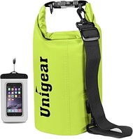 Unigear Dry Bag, 2L/5L/10L/20L/30L/40L/55L, Waterproof Bag, Duffel Bag with Mobile Phone Case and St