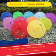 payung kertas 雨伞 Payung Tarian Payung Kanak-kanak Gaya Kuno Payung Tarian Dewasa Payung Sutera Kain 