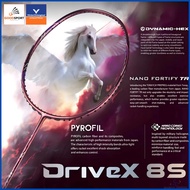 Victor DX-8S 4U Badminton Racket Free! Up The Line + Premium Bag + 6 Insurance