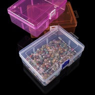 P PP Plastic Box Transparent Storage Box Desktop Organize Storage Parts Box