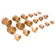 [WDY] All Copper Inner Wire Joint 16/20/25/32mm Double Inner Wire Directly Reduced Joint Pipe Ancient