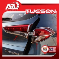 Hyundai Tucson ( 2015 - 2020 ) 3rd Gen Headlamp Cover Tail Lamp Chrome Cover Lining Car Auto Acccess
