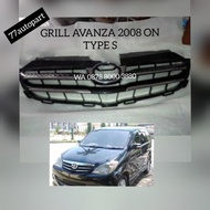 Grill avanza type s 2008 2011 rambang