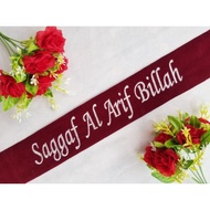 Sya7 (1 HARI JADI) Selempang Wisuda Bordir Bludru Anak KB/PAUD/TK/SD