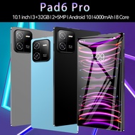 Pad6 Pro 10.1 HD Android 10 Tablet | 3GB+32GB | 2+5MP Dual Cameras | 4000mAh Battery | 8 Core​