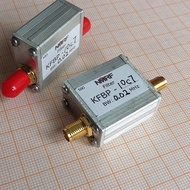 1pc 10.7MHz coaxial bandpass crystal filter, SMA interface, IF