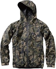 MAC CAMORIBA Waterproof Thermal Jacket [Green Camo (Reversible)] L AS-3500