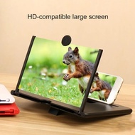 10 inches 3D HD Mobile Screen Magnifier Foldable Amplifier Stand Smartphones Video Amplifier
