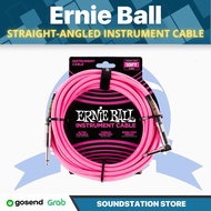 ERNIE BALL BRAIDED Straight Angle Instrument Cable