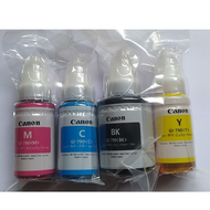 (พร้อมกล่อง BOX) หมึกเติม CANON INK # GI-790 หมึกขวดแท้ 4 สี BK / C M Y สำหรับ Pixma G1010 G2010 G3010 G4010