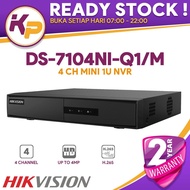 Hikvision DS-7104NI-Q1 / M NVR 4 CHANNEL MINI 1U H.265 Official Guaranteed
