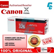 Canon Cart 326 Original Toner Cartridge  # LBP6200D LBP6230DN LBP6200 LBP6230DN 6200dn 6230dn #