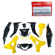 ALPHA WAVE110-CX V3 BODY COVER FULL SET YELLOW+BLACK ORIGINAL HONDA 100%