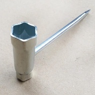 Spark Plug Socket Wrench 13mm & 19mm Stainless Steel Spanner for Gasoline Chainsaw and Brush Cutter
