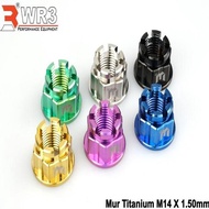 Wr3 Front Rear Wheel Axle Nut Ninja 250 Fi Old New R25 Mt25 Cbr250Rr