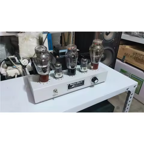 300B/2A3 Gallbladder High End 5U4G 6SN7 2A3 Tube Amplifier Single End Point to Point Welding 2.0 Ste