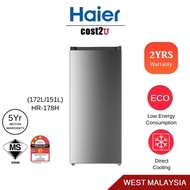 Khind / HAIER Single Door Refrigerator 172L | RF165 HR-178H PRS (One Door Refrigerator Fridge Peti A