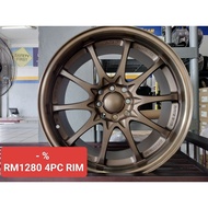 NEW SPORT RIM 17 INCH RM1280 4PC CE28 ATIVA PERSONA VIOS CITY MYVI (KENA BELI 2KALI 1PAY 2PC 1BOX PO