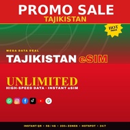 [PROMO] Tajikistan Travel eSIM 1GB-5GB Data | Big Sale | Instant QR | 4G/5G